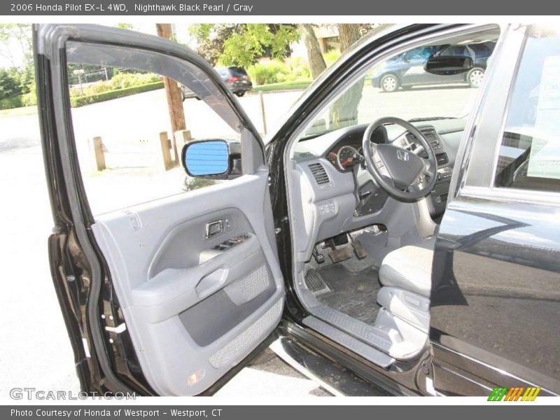 Nighthawk Black Pearl / Gray 2006 Honda Pilot EX-L 4WD