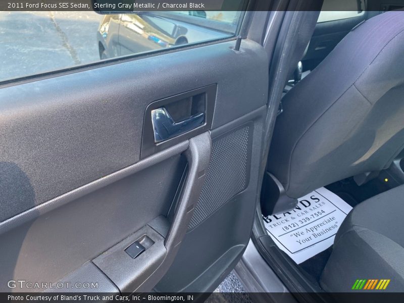 Sterling Gray Metallic / Charcoal Black 2011 Ford Focus SES Sedan