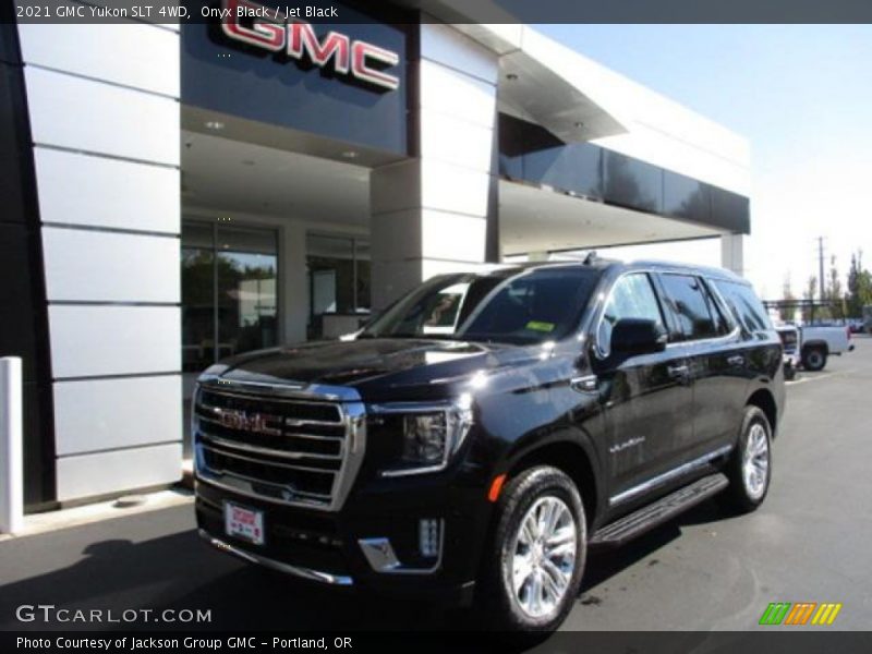 Onyx Black / Jet Black 2021 GMC Yukon SLT 4WD