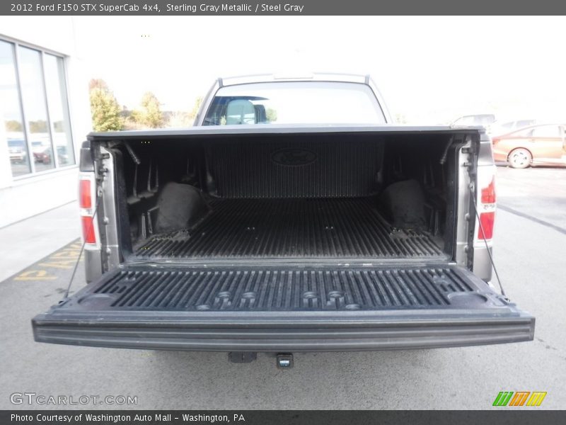 Sterling Gray Metallic / Steel Gray 2012 Ford F150 STX SuperCab 4x4