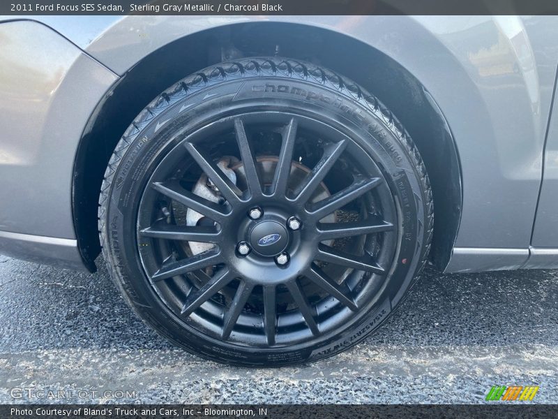 Sterling Gray Metallic / Charcoal Black 2011 Ford Focus SES Sedan