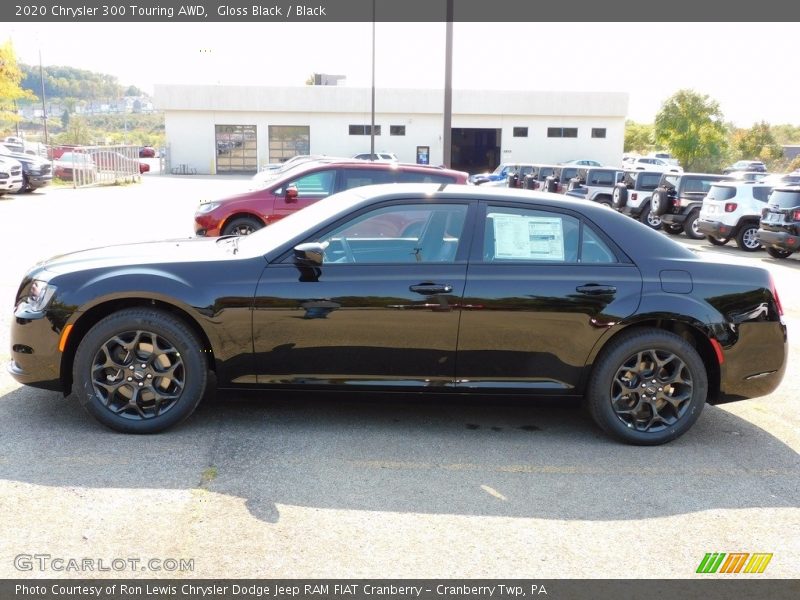 Gloss Black / Black 2020 Chrysler 300 Touring AWD