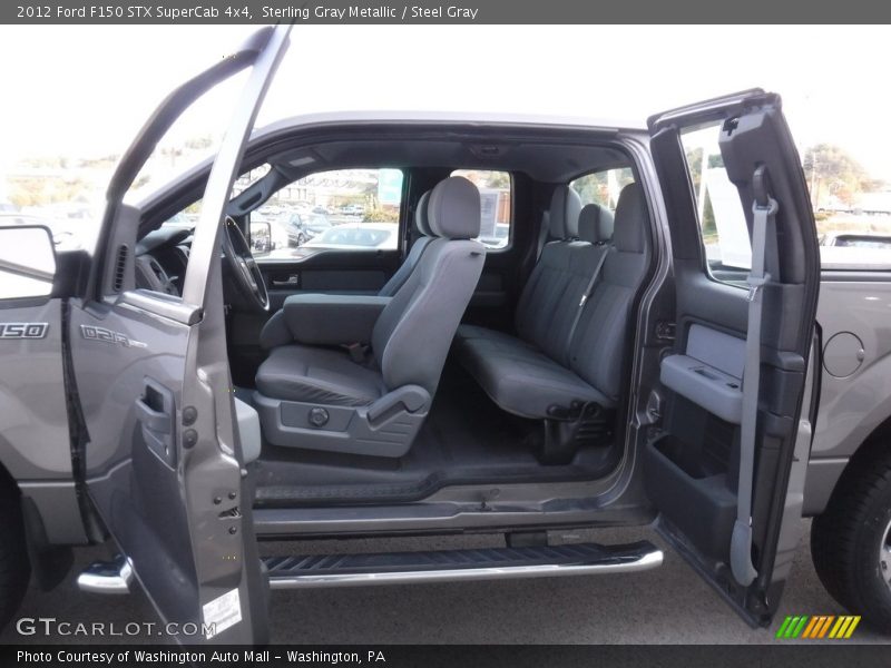 Sterling Gray Metallic / Steel Gray 2012 Ford F150 STX SuperCab 4x4