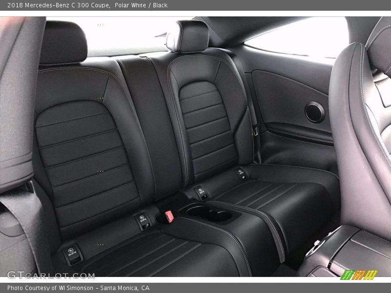 Polar White / Black 2018 Mercedes-Benz C 300 Coupe
