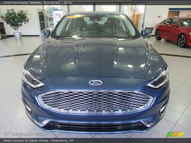 Blue Metallic / Ebony 2019 Ford Fusion Titanium