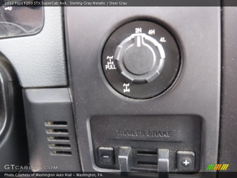 Sterling Gray Metallic / Steel Gray 2012 Ford F150 STX SuperCab 4x4