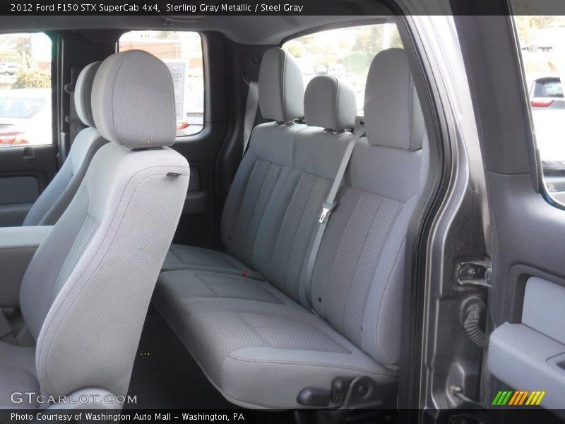 Sterling Gray Metallic / Steel Gray 2012 Ford F150 STX SuperCab 4x4