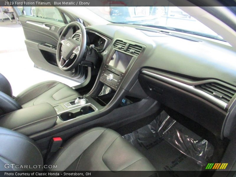Blue Metallic / Ebony 2019 Ford Fusion Titanium