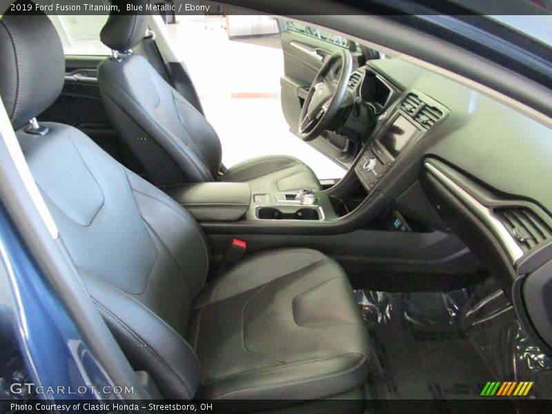 Blue Metallic / Ebony 2019 Ford Fusion Titanium