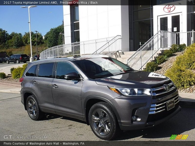 Front 3/4 View of 2017 Highlander Limited AWD