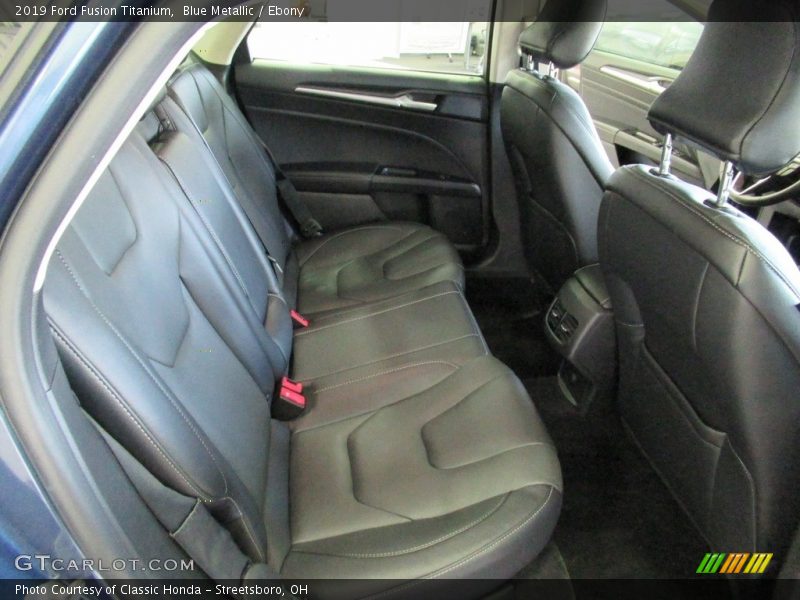 Blue Metallic / Ebony 2019 Ford Fusion Titanium