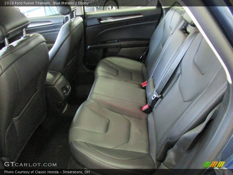 Blue Metallic / Ebony 2019 Ford Fusion Titanium