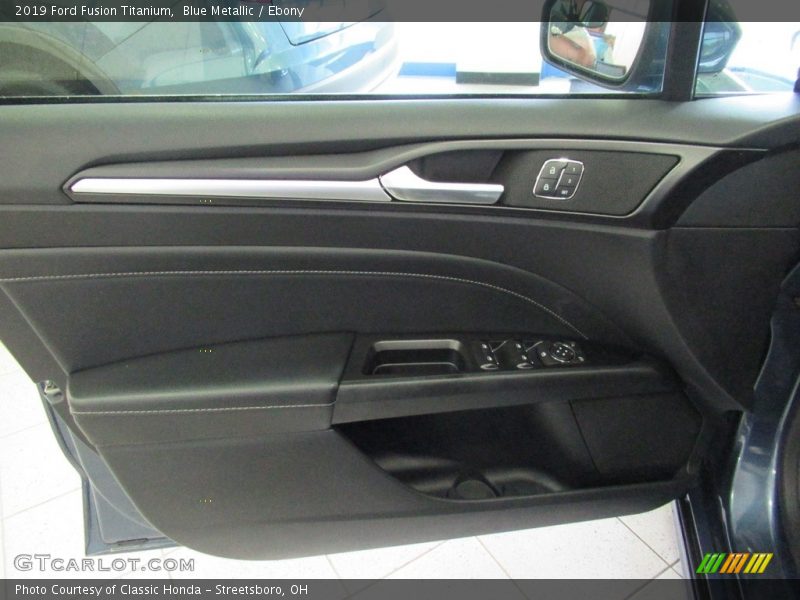 Blue Metallic / Ebony 2019 Ford Fusion Titanium