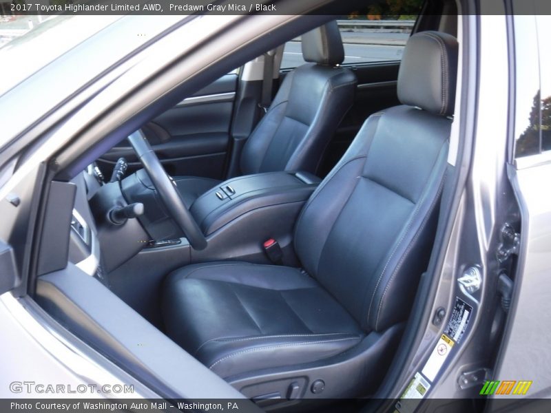 Predawn Gray Mica / Black 2017 Toyota Highlander Limited AWD
