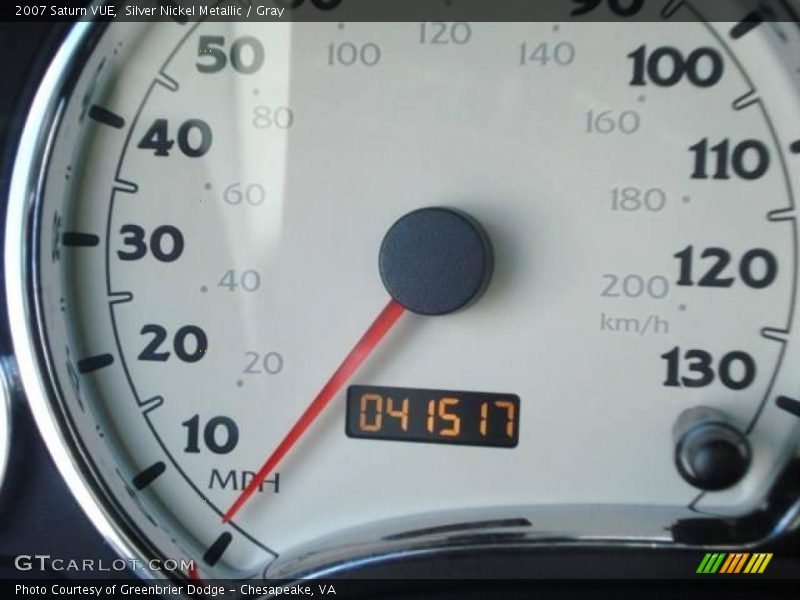 Silver Nickel Metallic / Gray 2007 Saturn VUE