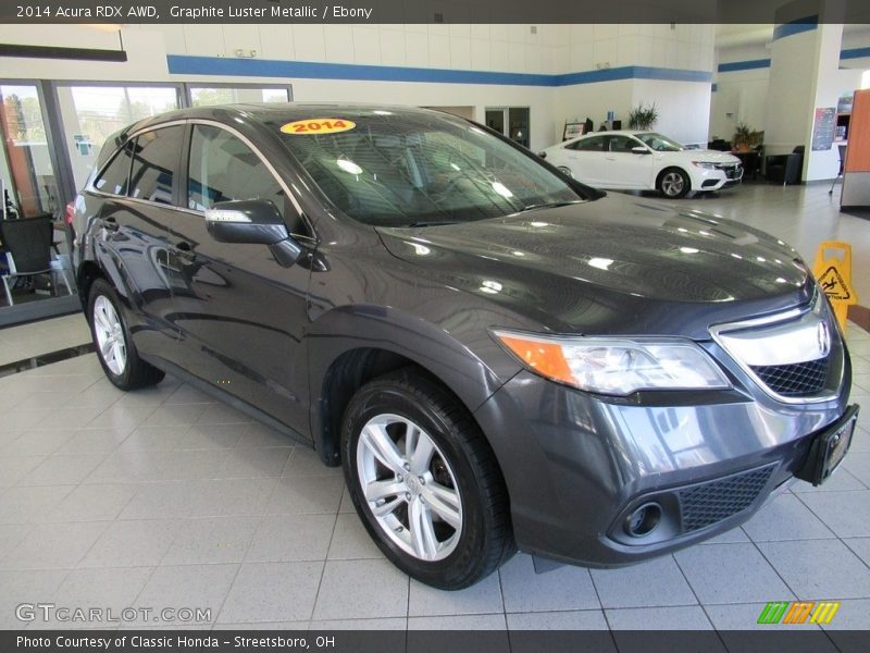 Graphite Luster Metallic / Ebony 2014 Acura RDX AWD