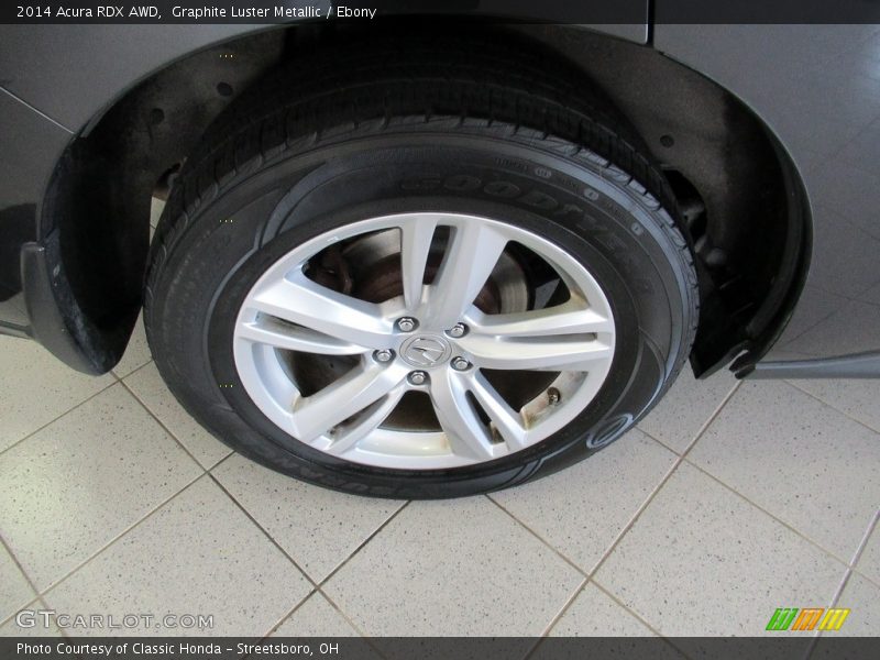 Graphite Luster Metallic / Ebony 2014 Acura RDX AWD