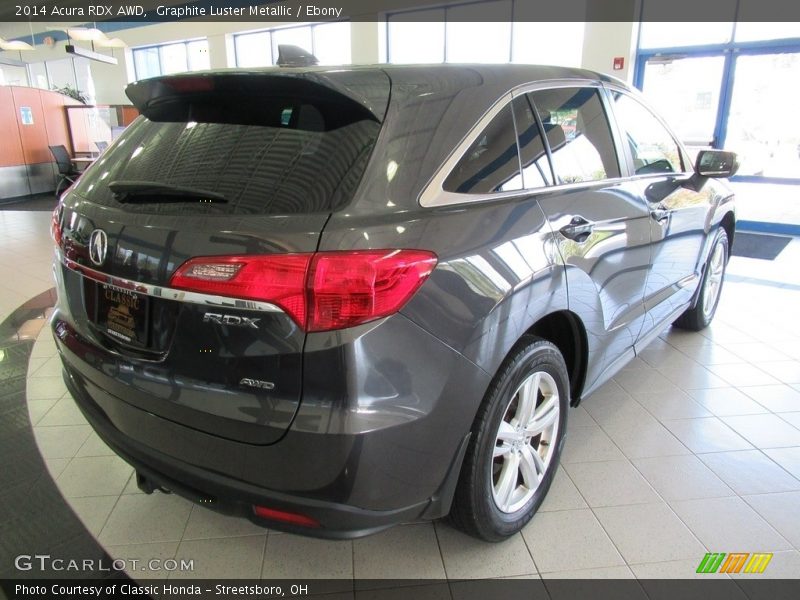 Graphite Luster Metallic / Ebony 2014 Acura RDX AWD