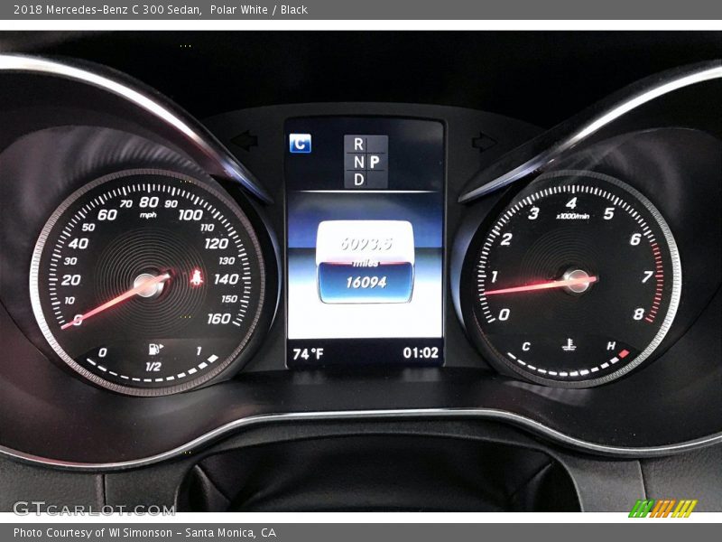 Polar White / Black 2018 Mercedes-Benz C 300 Sedan