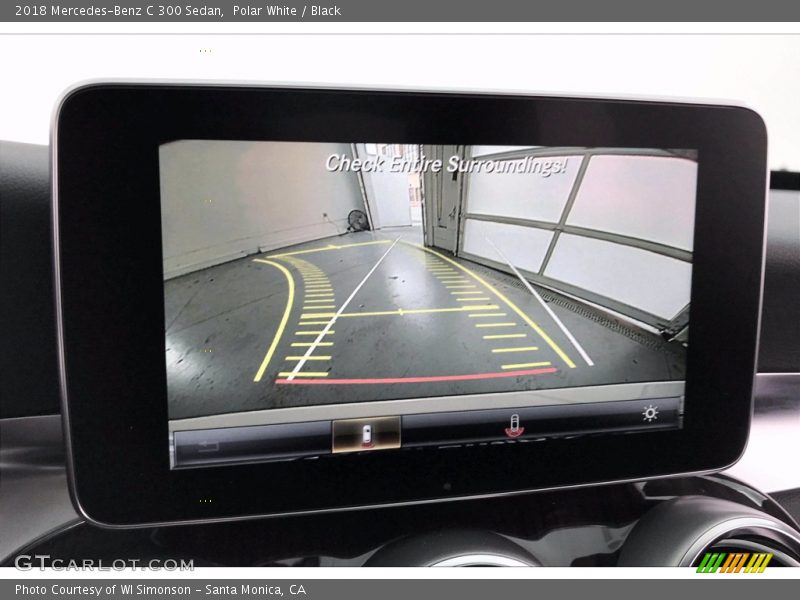 Polar White / Black 2018 Mercedes-Benz C 300 Sedan