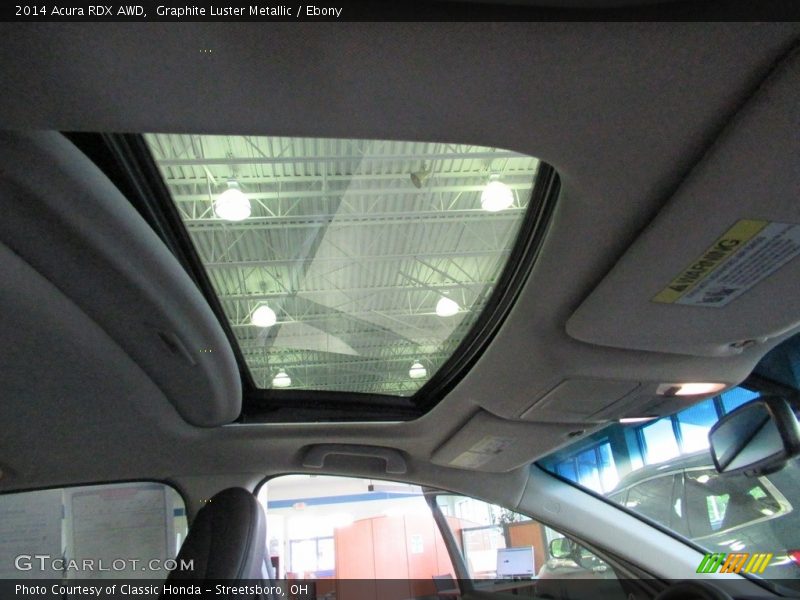 Graphite Luster Metallic / Ebony 2014 Acura RDX AWD