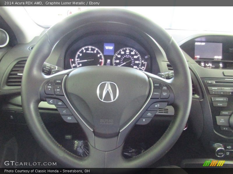 Graphite Luster Metallic / Ebony 2014 Acura RDX AWD