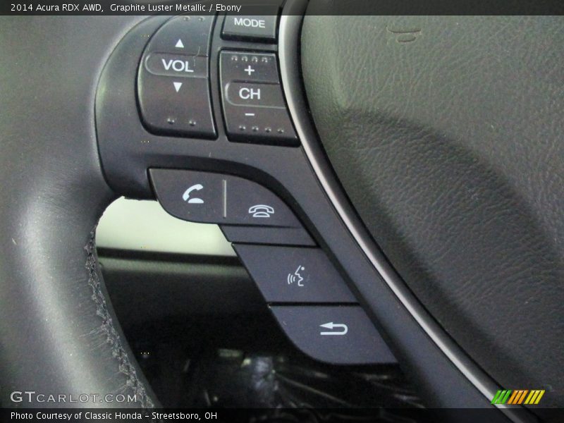 Graphite Luster Metallic / Ebony 2014 Acura RDX AWD