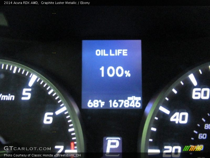 Graphite Luster Metallic / Ebony 2014 Acura RDX AWD