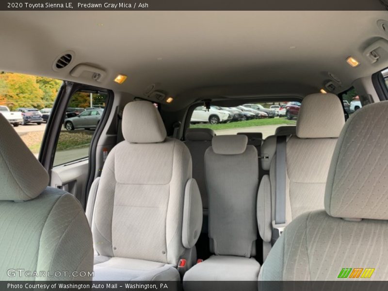 Predawn Gray Mica / Ash 2020 Toyota Sienna LE