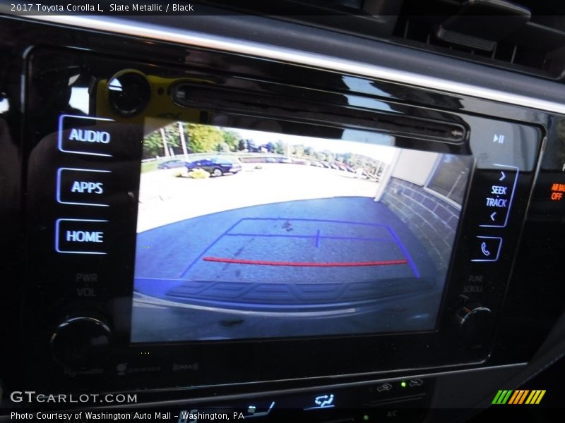 Slate Metallic / Black 2017 Toyota Corolla L