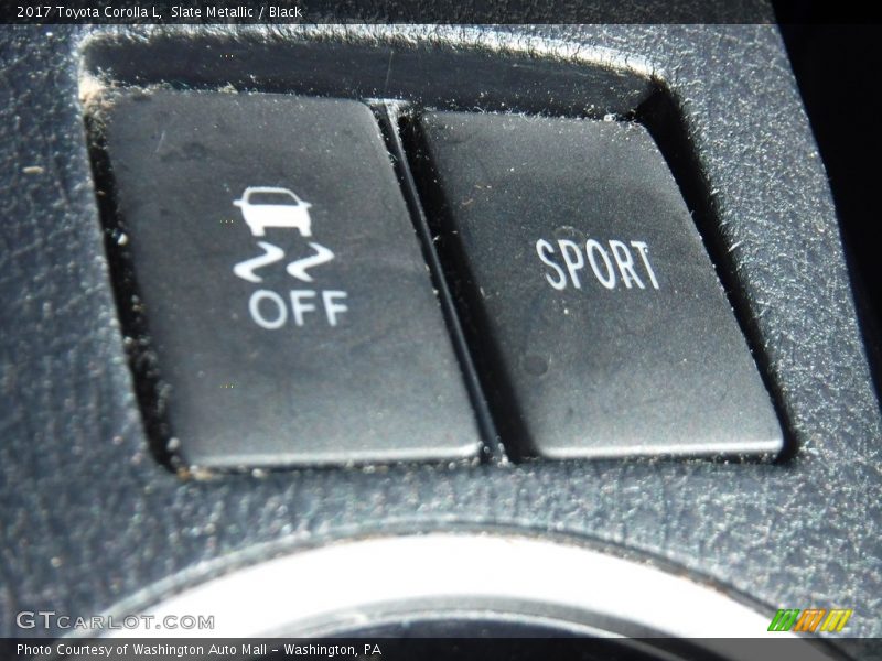 Slate Metallic / Black 2017 Toyota Corolla L