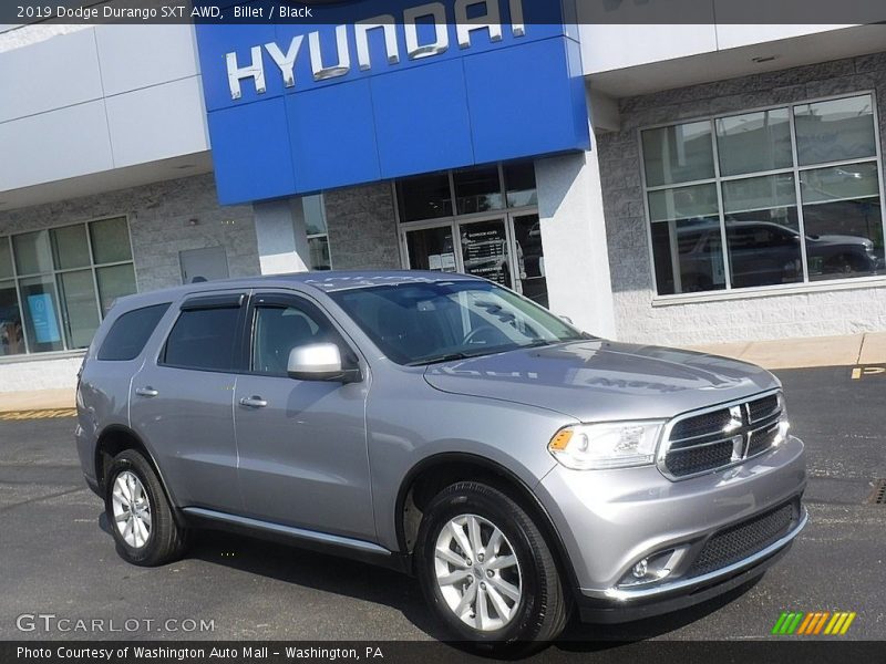 Billet / Black 2019 Dodge Durango SXT AWD