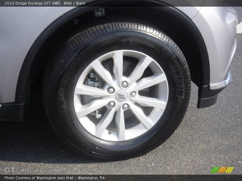 Billet / Black 2019 Dodge Durango SXT AWD