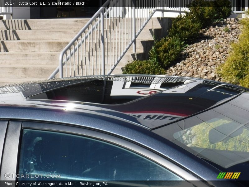 Slate Metallic / Black 2017 Toyota Corolla L