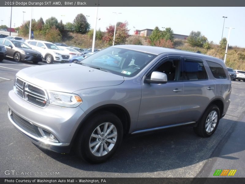 Billet / Black 2019 Dodge Durango SXT AWD