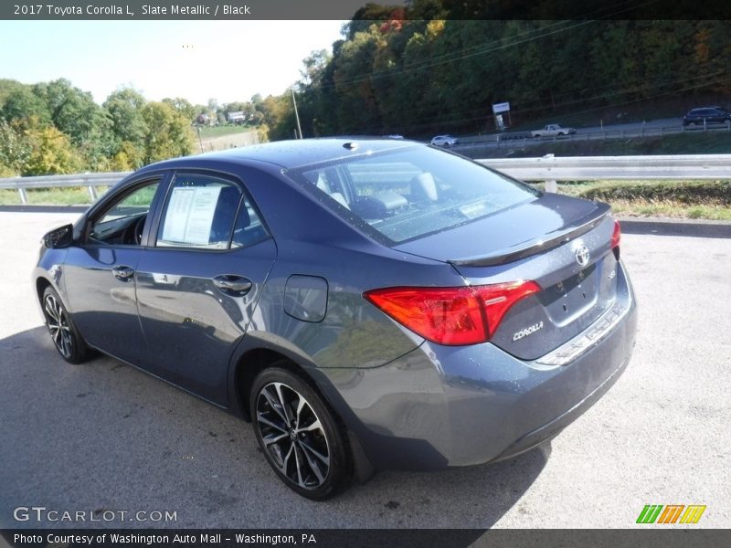 Slate Metallic / Black 2017 Toyota Corolla L