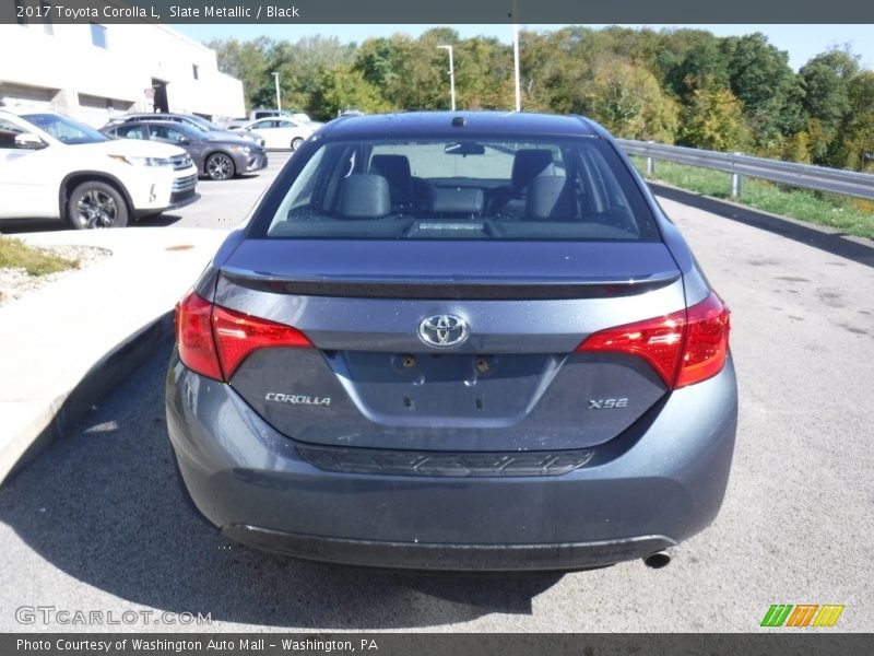 Slate Metallic / Black 2017 Toyota Corolla L