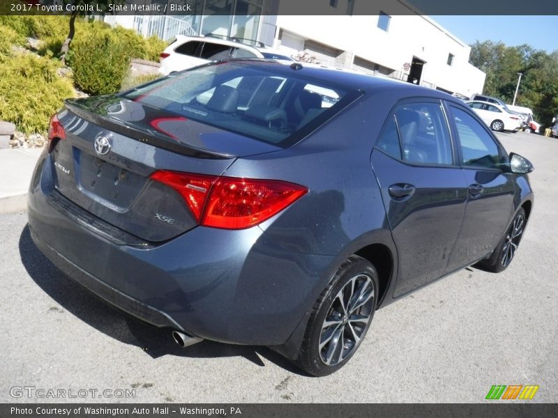 Slate Metallic / Black 2017 Toyota Corolla L