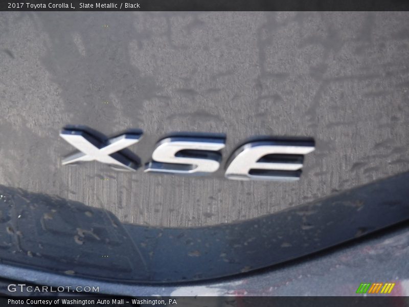 Slate Metallic / Black 2017 Toyota Corolla L