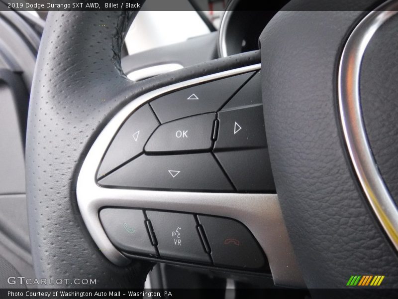 Billet / Black 2019 Dodge Durango SXT AWD