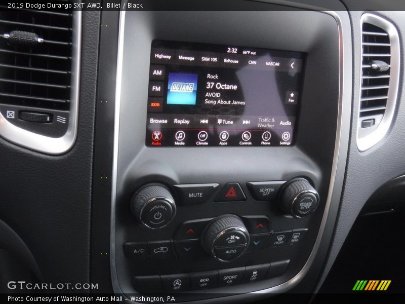 Billet / Black 2019 Dodge Durango SXT AWD