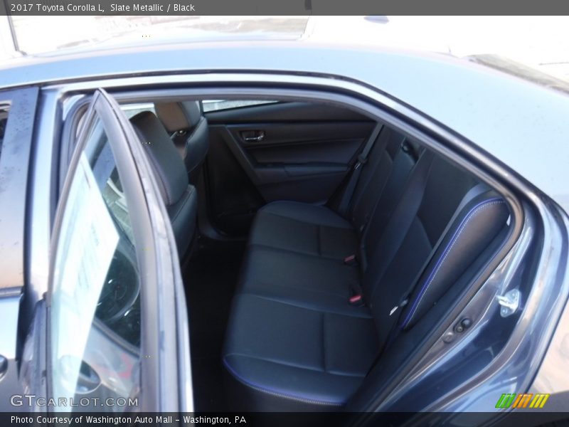 Slate Metallic / Black 2017 Toyota Corolla L
