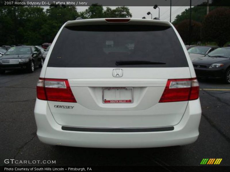 Taffeta White / Ivory 2007 Honda Odyssey EX-L