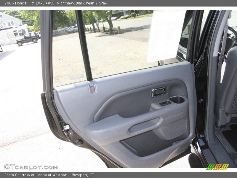 Nighthawk Black Pearl / Gray 2006 Honda Pilot EX-L 4WD