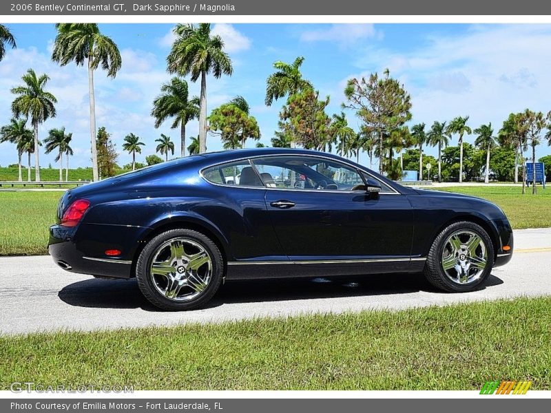 Dark Sapphire / Magnolia 2006 Bentley Continental GT