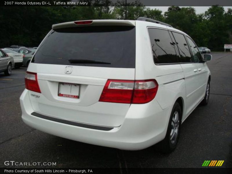 Taffeta White / Ivory 2007 Honda Odyssey EX-L