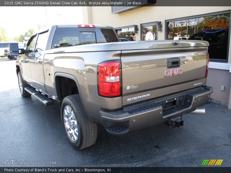 Bronze Alloy Metallic / Jet Black 2015 GMC Sierra 2500HD Denali Crew Cab 4x4