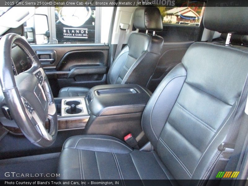 Bronze Alloy Metallic / Jet Black 2015 GMC Sierra 2500HD Denali Crew Cab 4x4