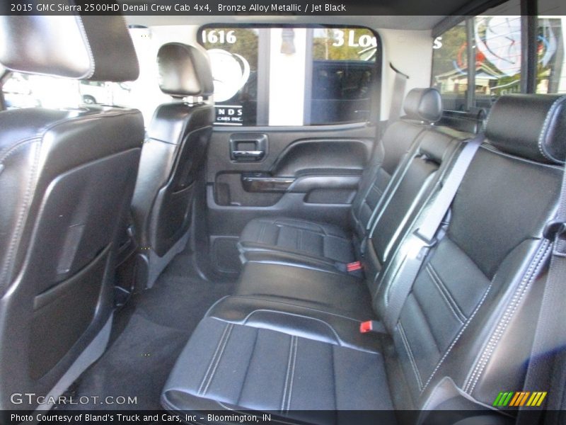 Bronze Alloy Metallic / Jet Black 2015 GMC Sierra 2500HD Denali Crew Cab 4x4