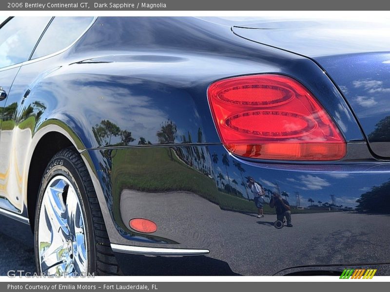 Dark Sapphire / Magnolia 2006 Bentley Continental GT